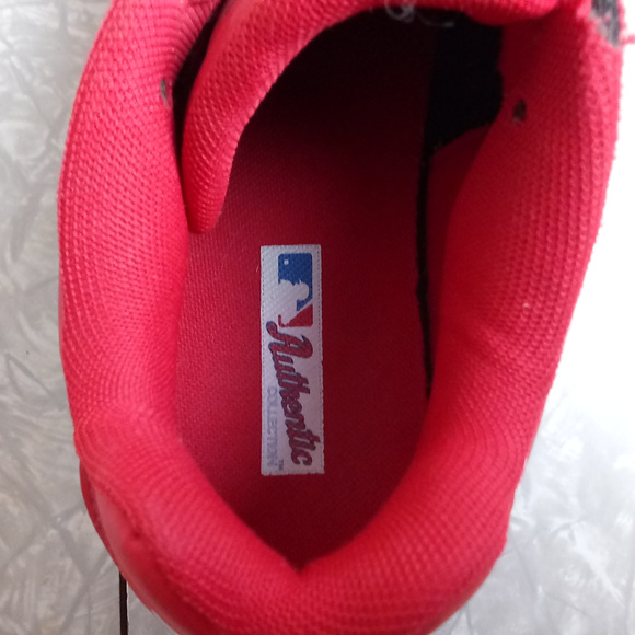 MLB Authentic Red & White Under Armour Cleats main image 5